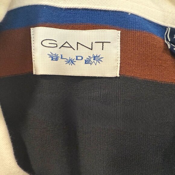 GANT x Bladee 2021 Limited Striped Rugby-Style Polo - Picture 2 of 4